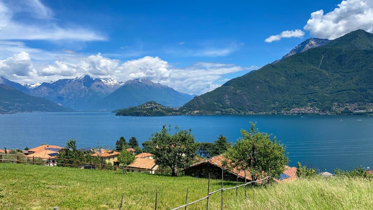 Tre Terre Ferienwohnung Pianello Del Lario Eksteriør bilde