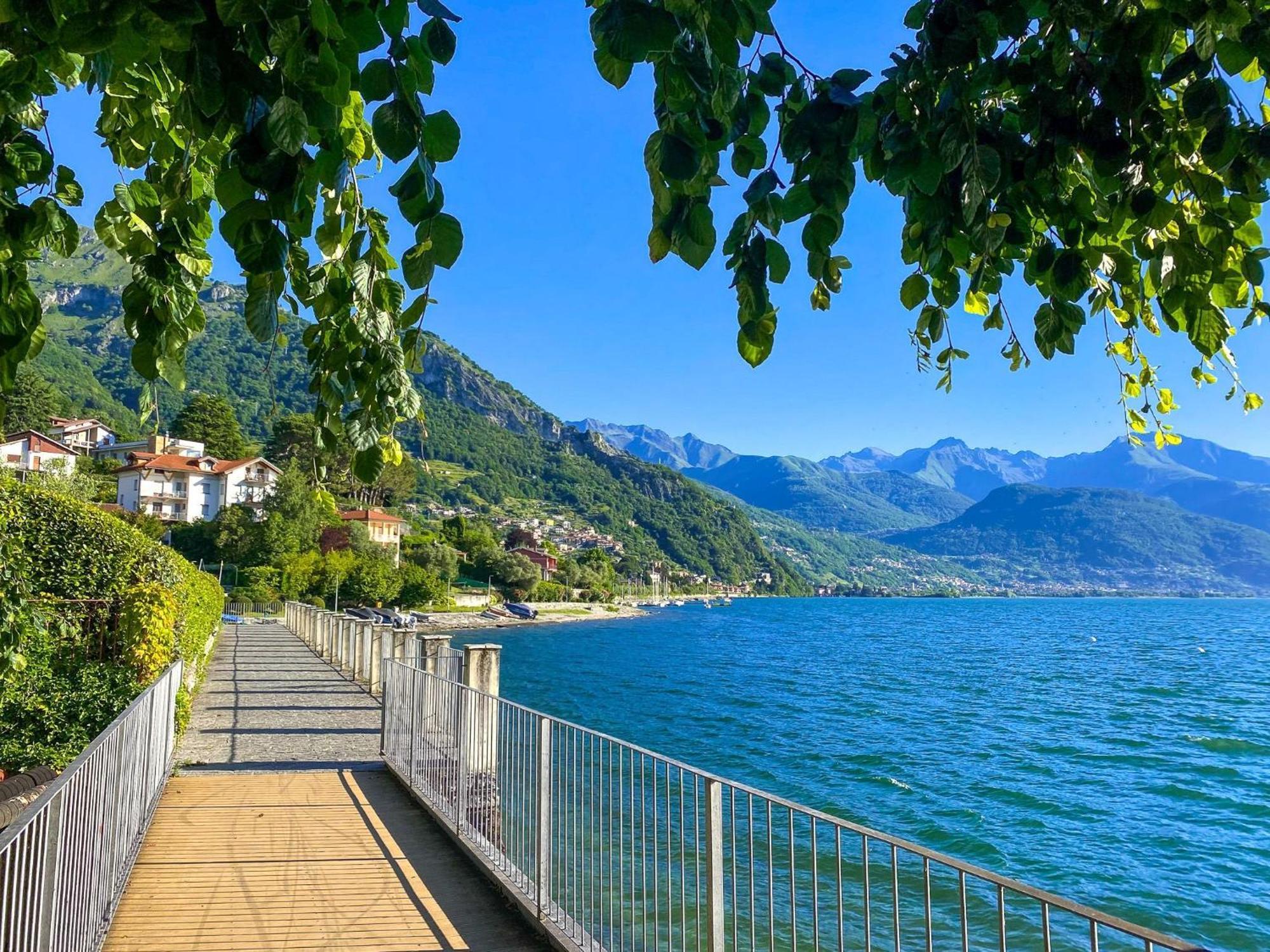 Tre Terre Ferienwohnung Pianello Del Lario Eksteriør bilde